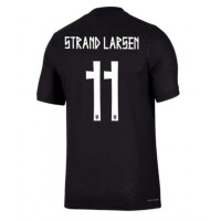 Billiga Norge Jorgen Strand Larsen #11 Borta fotbollskläder VM 2026 Kortärmad